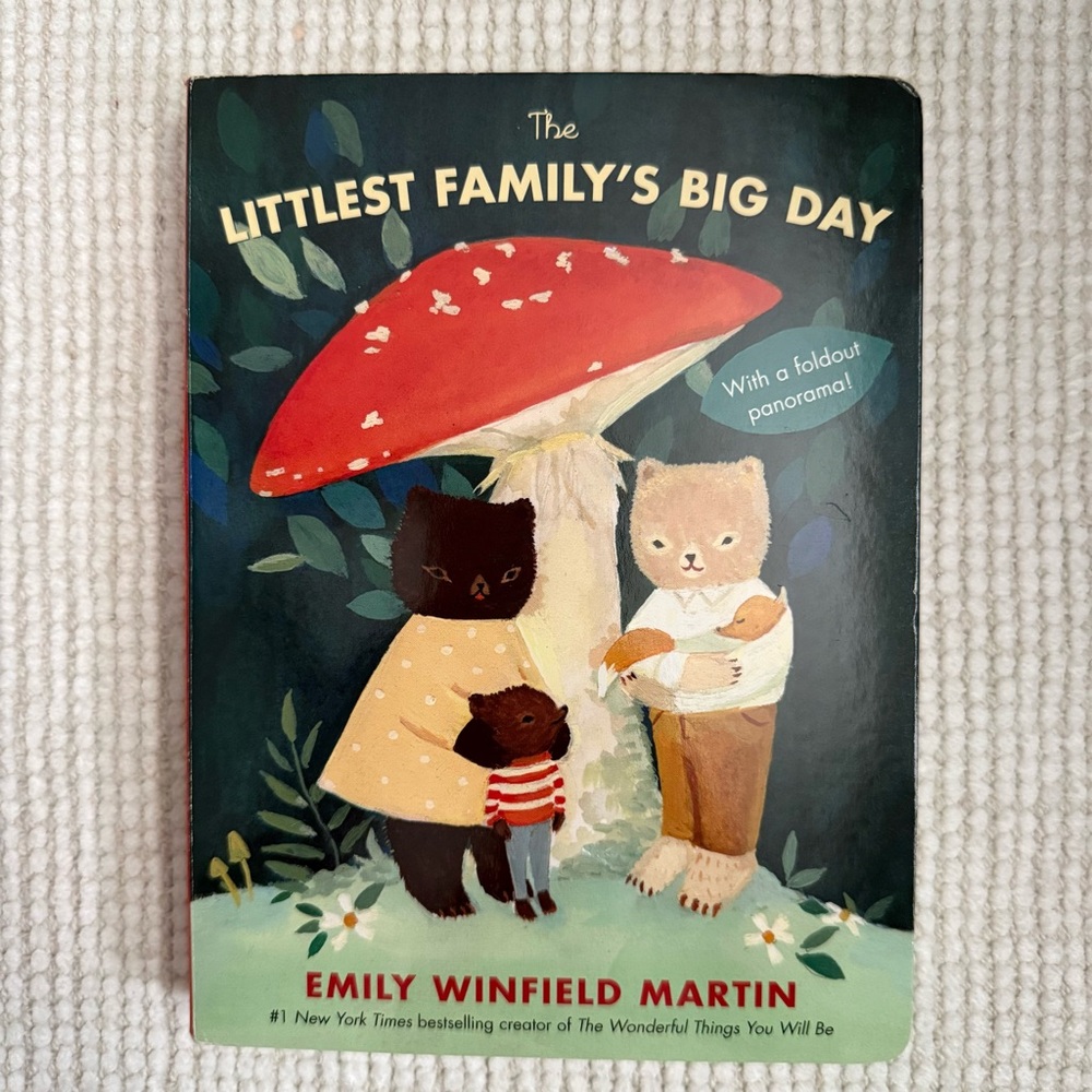 The Littlest Family's Big Day Board Book by Emily Winfield Martin